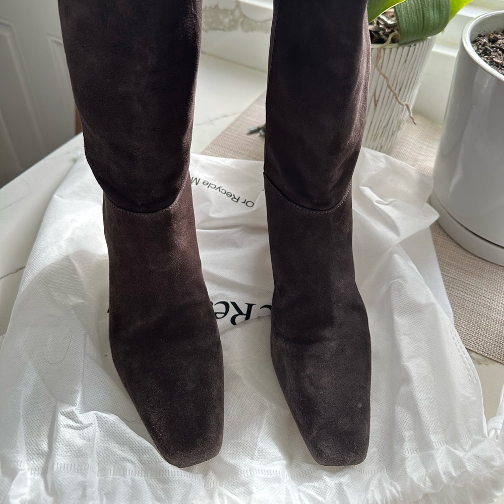 Reformation Remy Boot - Boss Suede - Picture 4 of 8